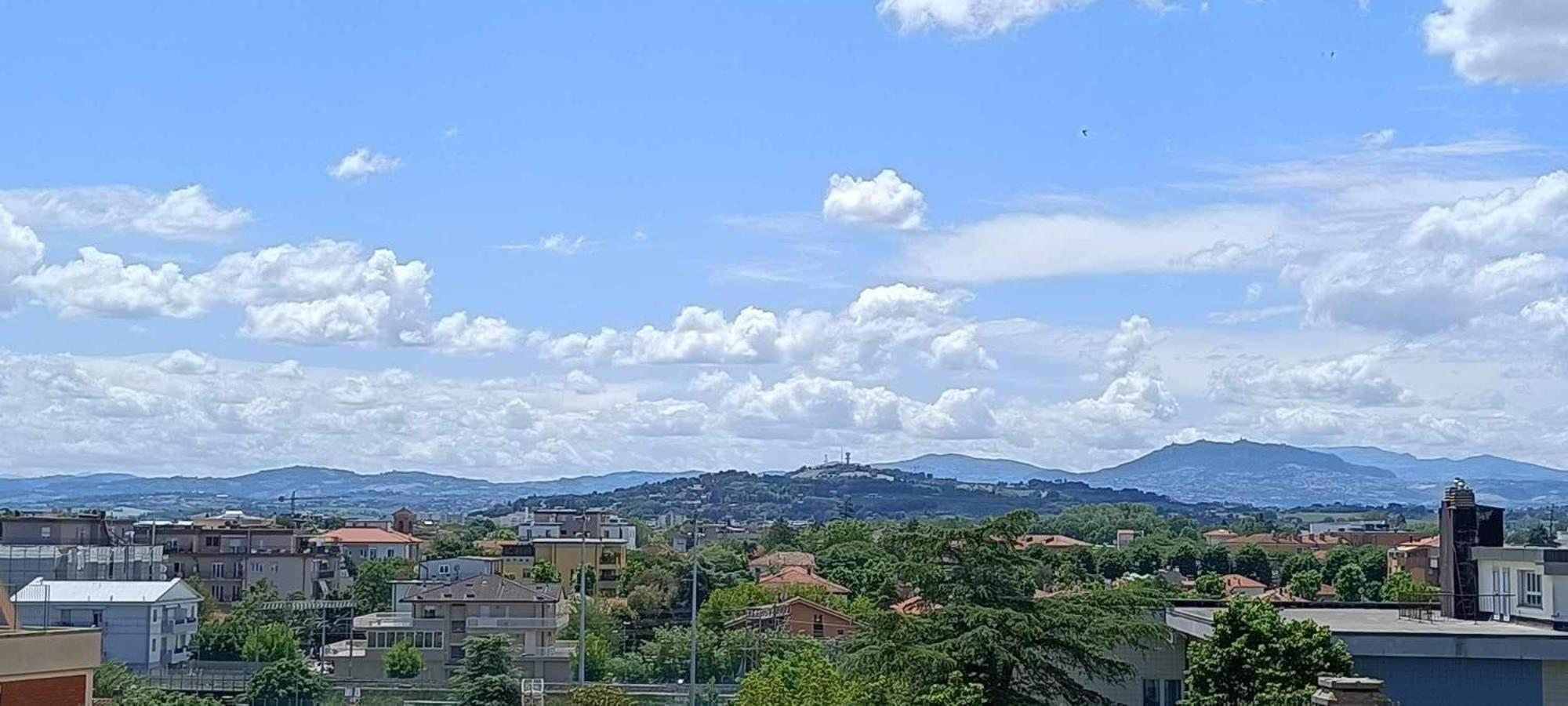 Il Granchio Blu Apartment Rimini Bagian luar foto